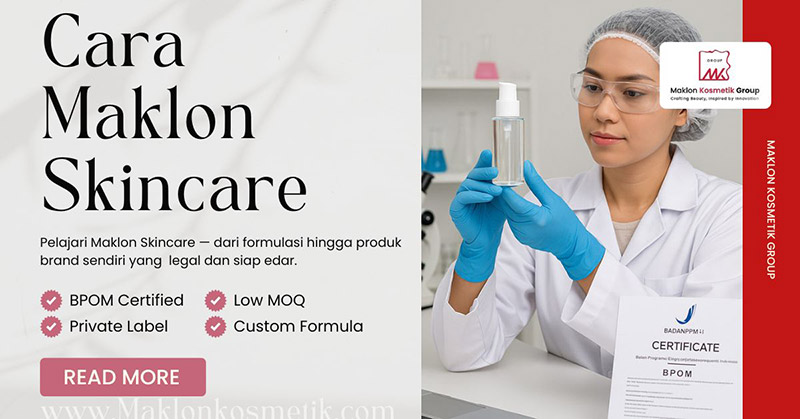 cara maklon skincare